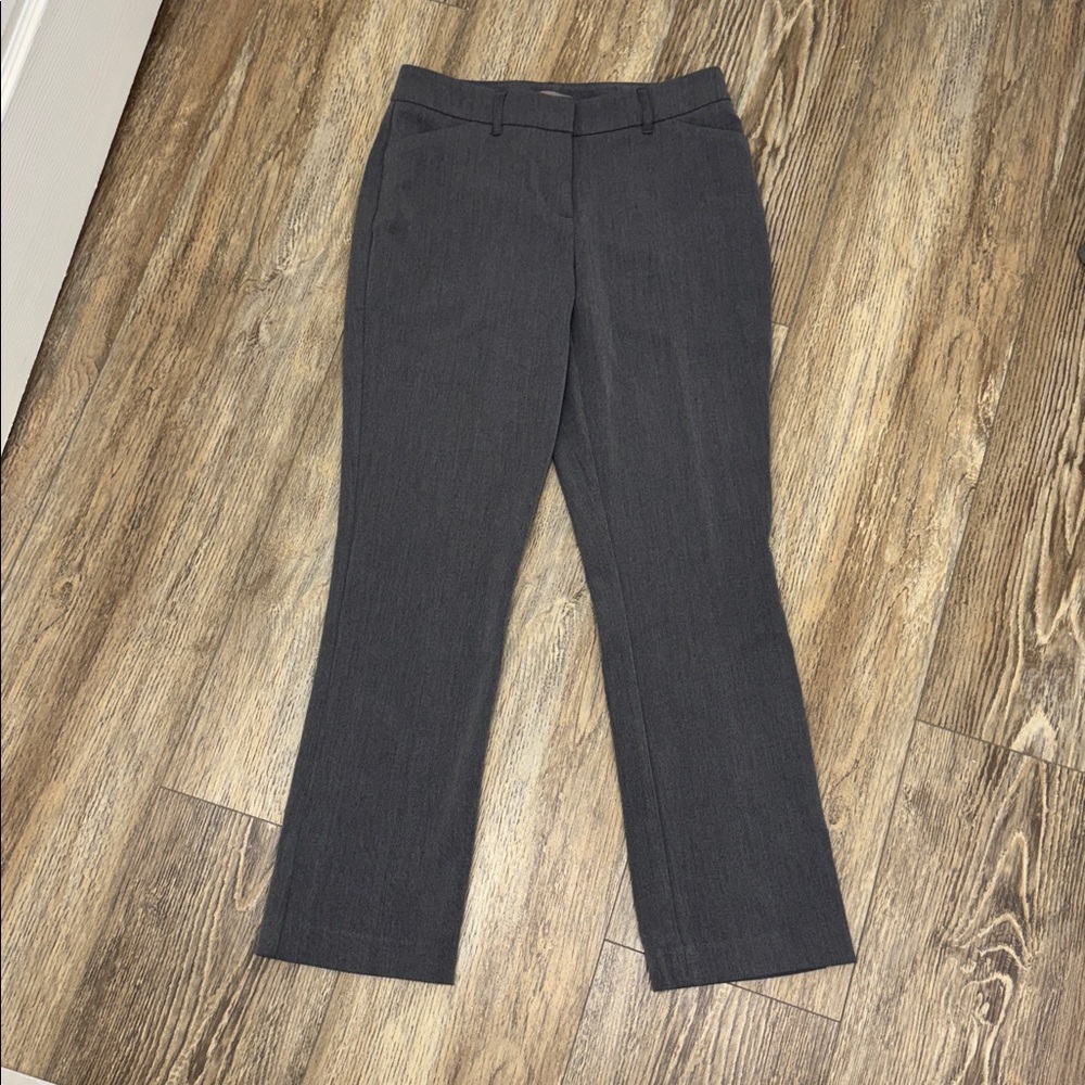 Classic Maurice’s size 1/2 Women's Straight Leg Dress Pants - Light Charcoal